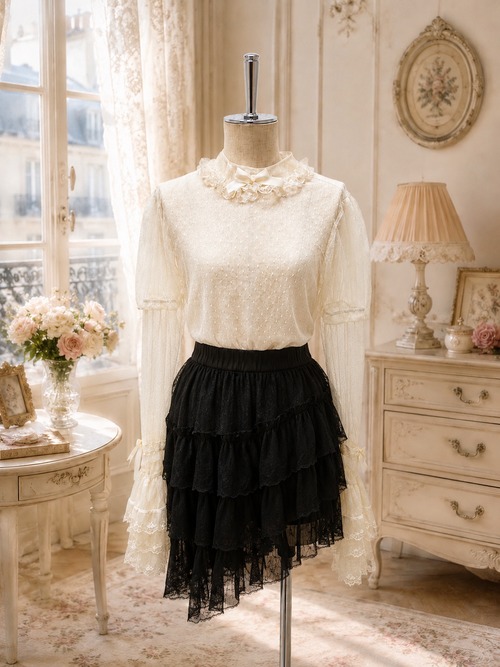 ★ロリータTOPS★MP263-5523-WHT