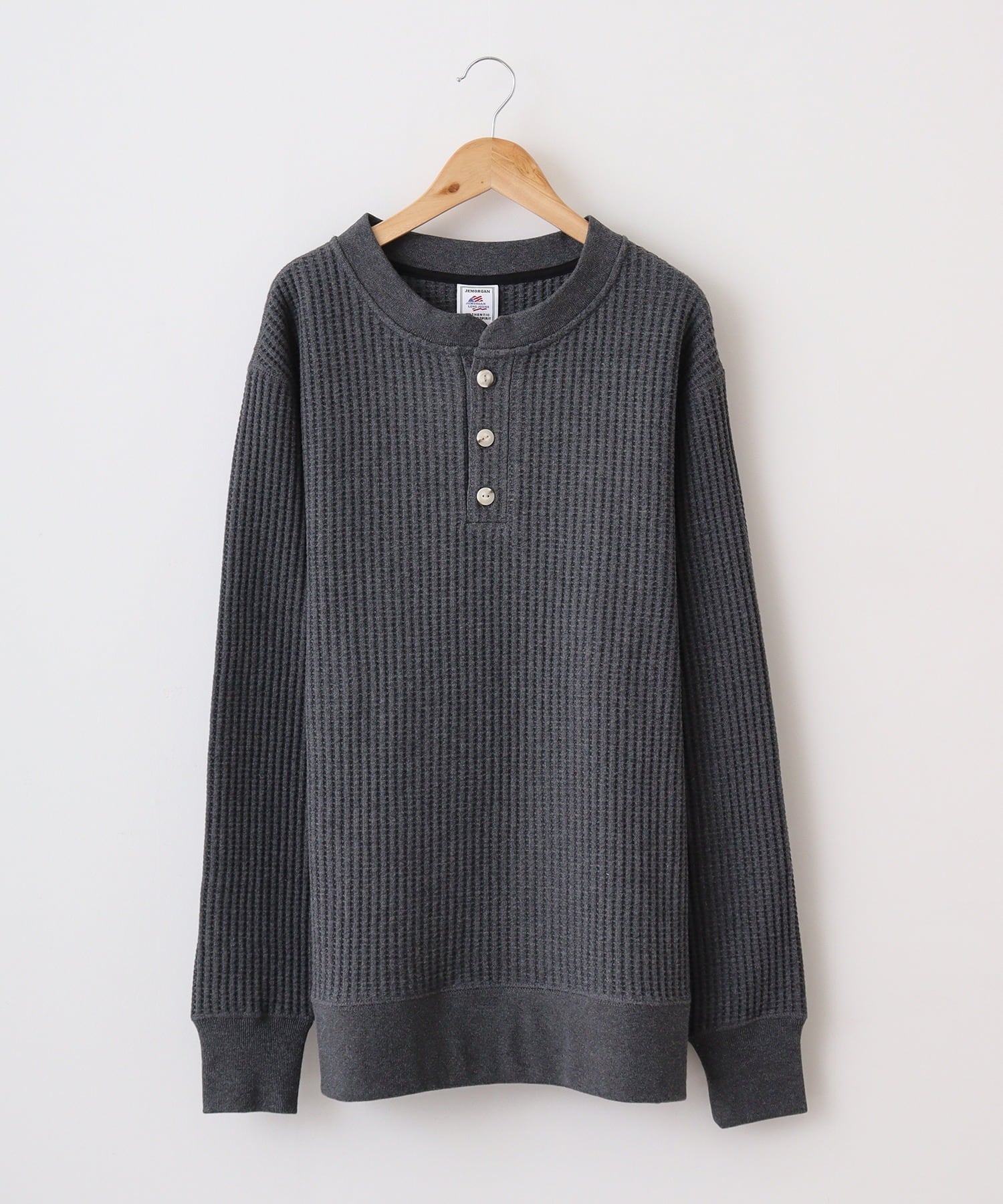 ビッグワッフルヘンリーネック #JC187-52S | JEMORGAN ONLINE STORE
