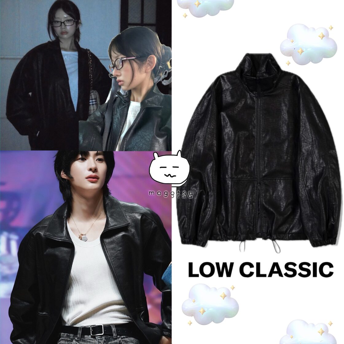 ☆IVE レイ/RIIZEアントン 着用！！【LOW CLASSIC】PADDED ZIP-UP 