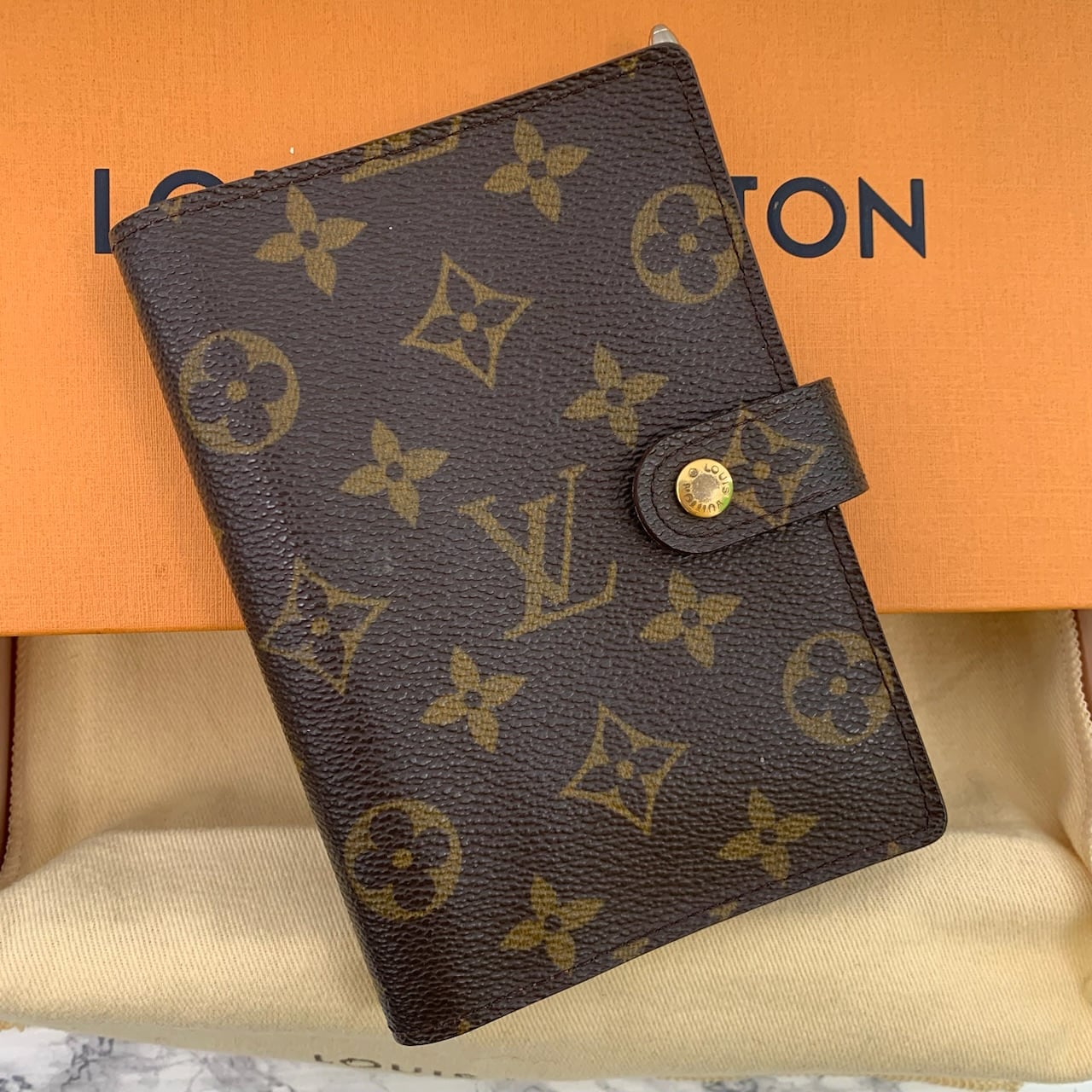 LOUIS VUITTON ルイヴィトン 手帳 モノグラム アジェンダＰＭ - 手帳