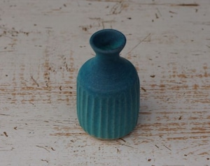 トルコ青ミニ花瓶