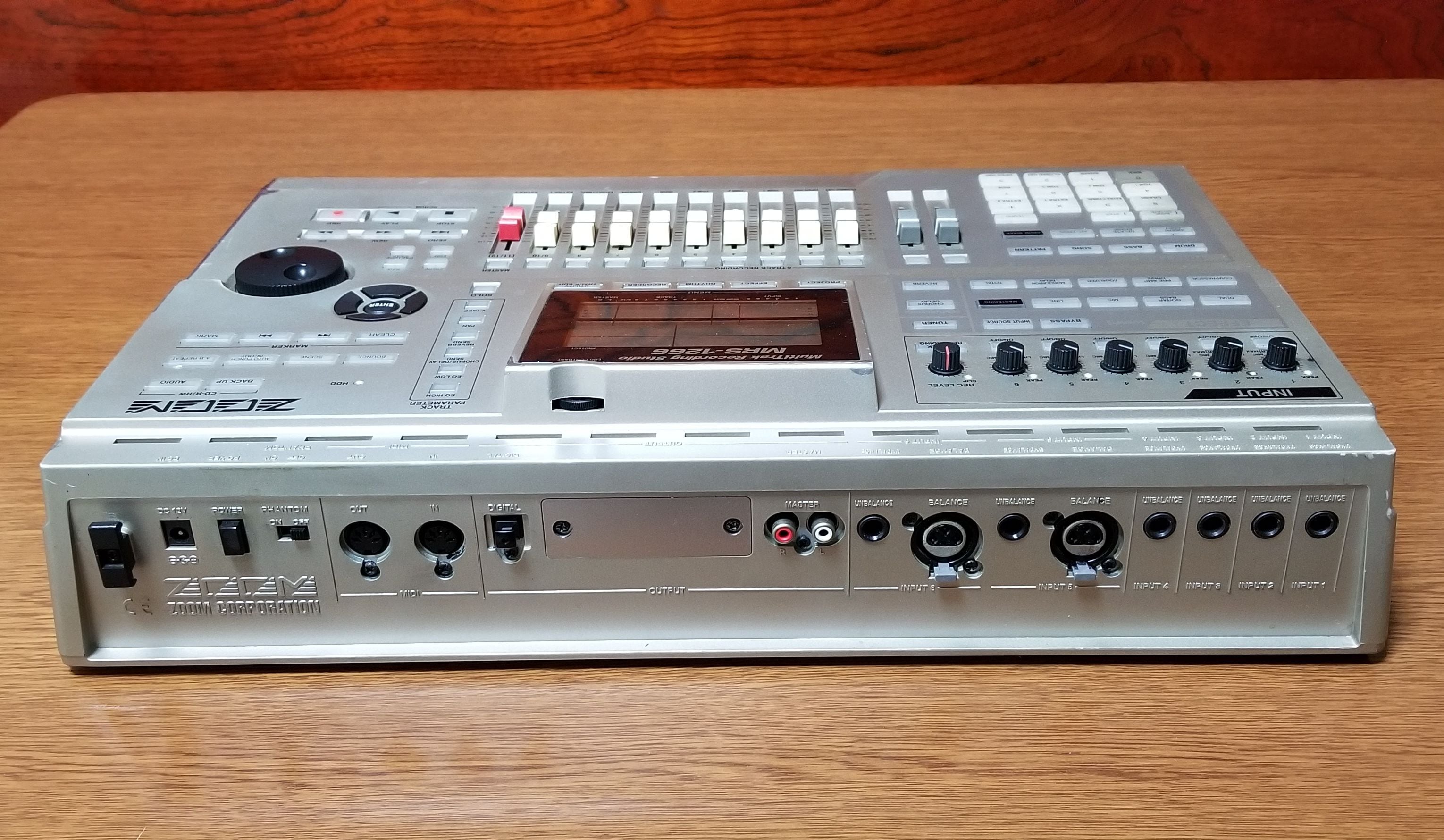 ZOOM MRS-1266CD マルチトラックレコーダー MTR 動作品