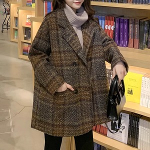 チェックチェスターコート　23203