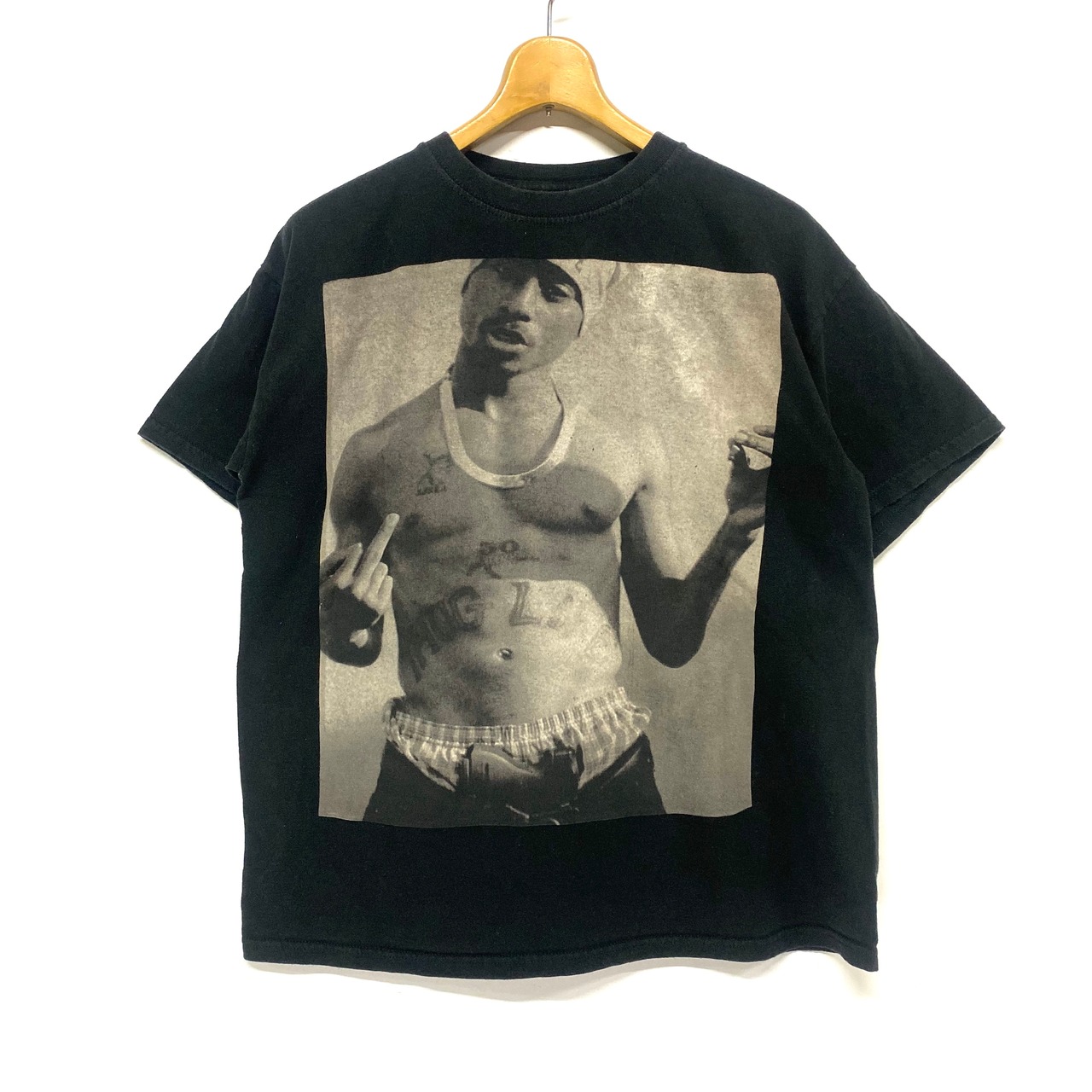 2PAC TUPAC ツーパック フォトプリントTシャツ ラップTシャツ メンズM 