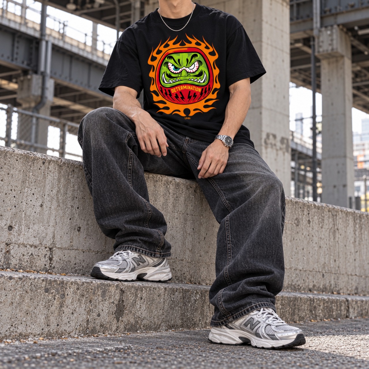 Monster達磨 S/S T-shirt
