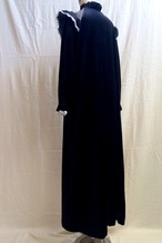 70s velvet house coat