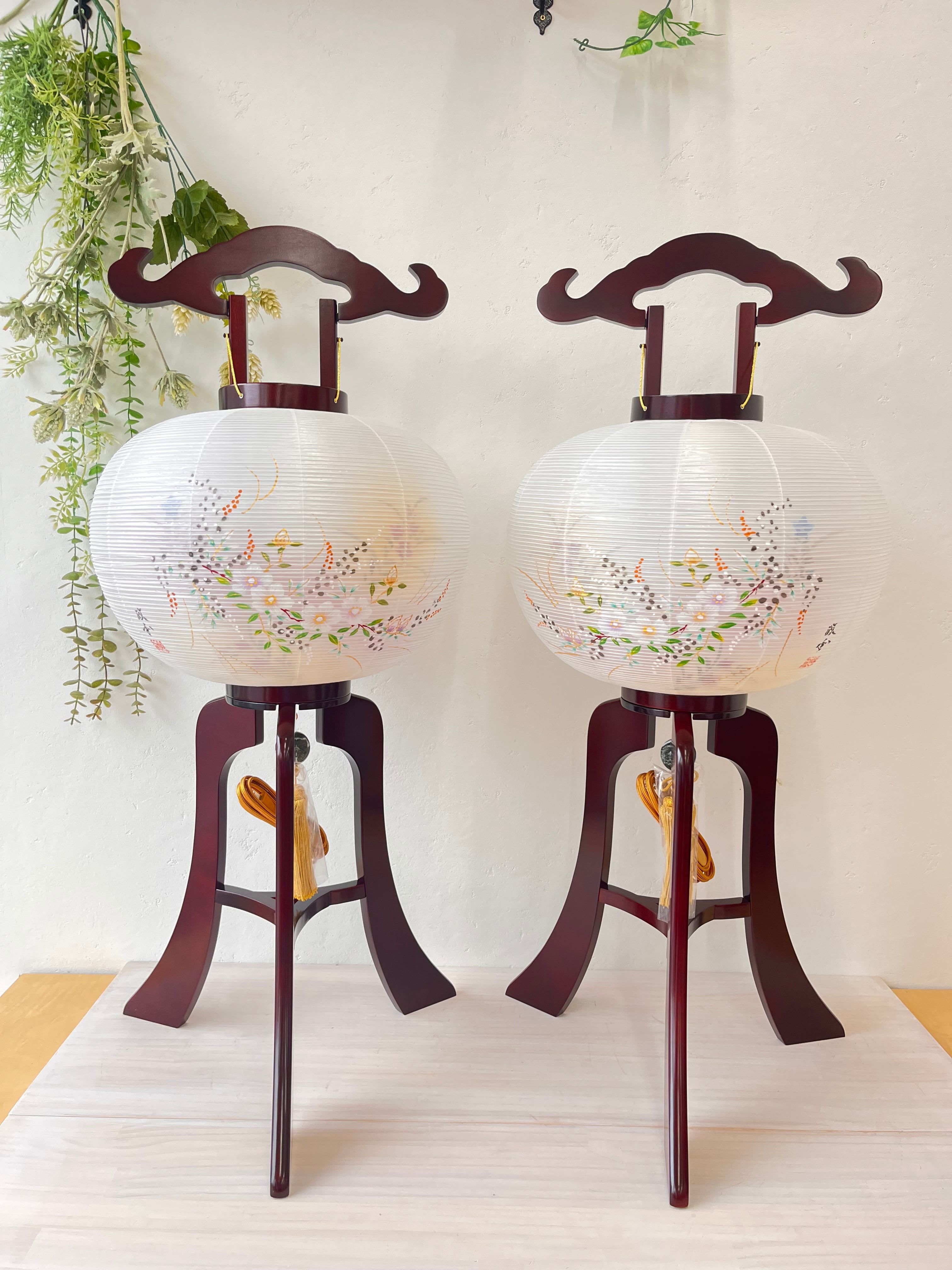 桜 大内提灯13号 あずさ 2ケ1組 ワンタッチ