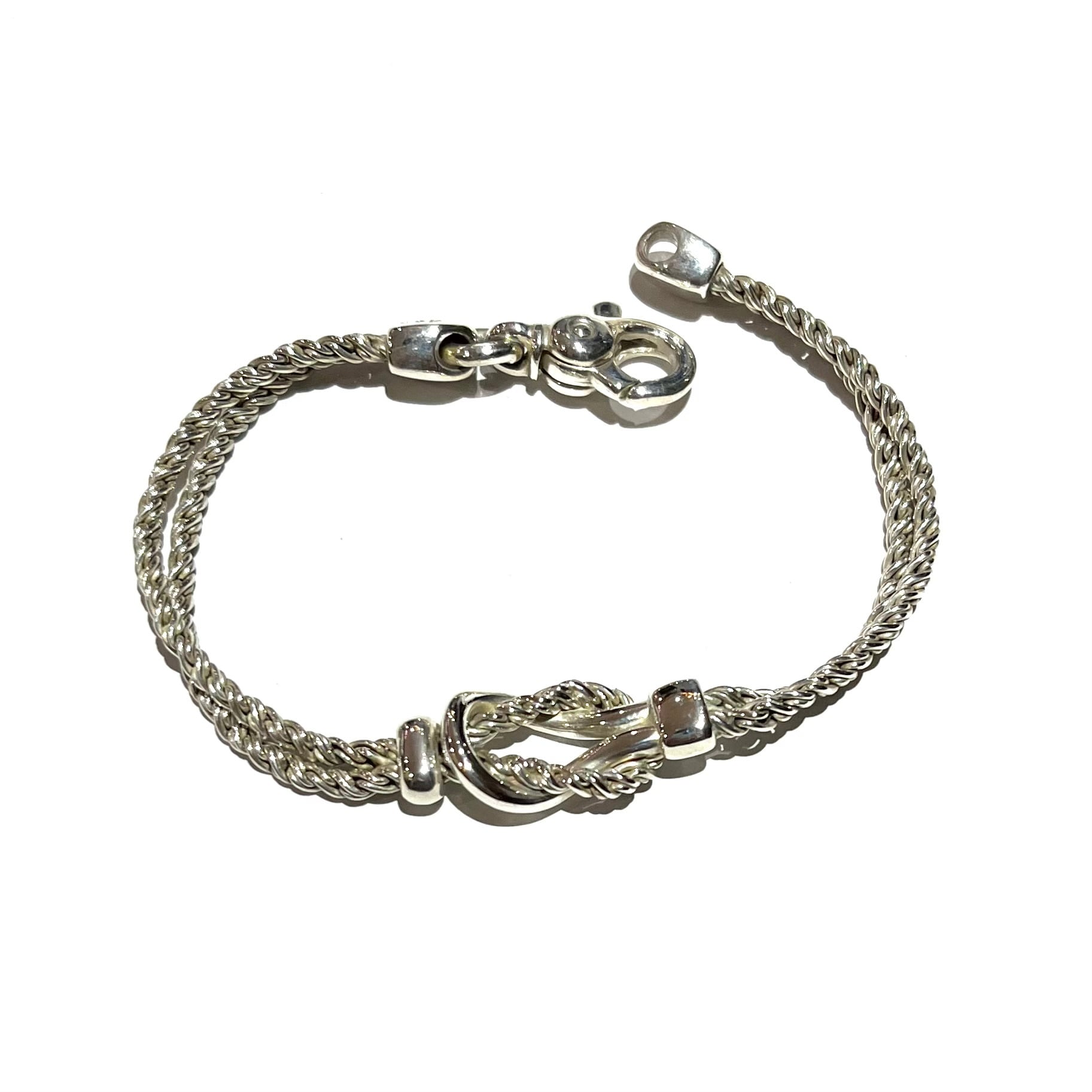 希少【TIFFANY&CO.】 2301 ティファニー アンドコーダブルロープ