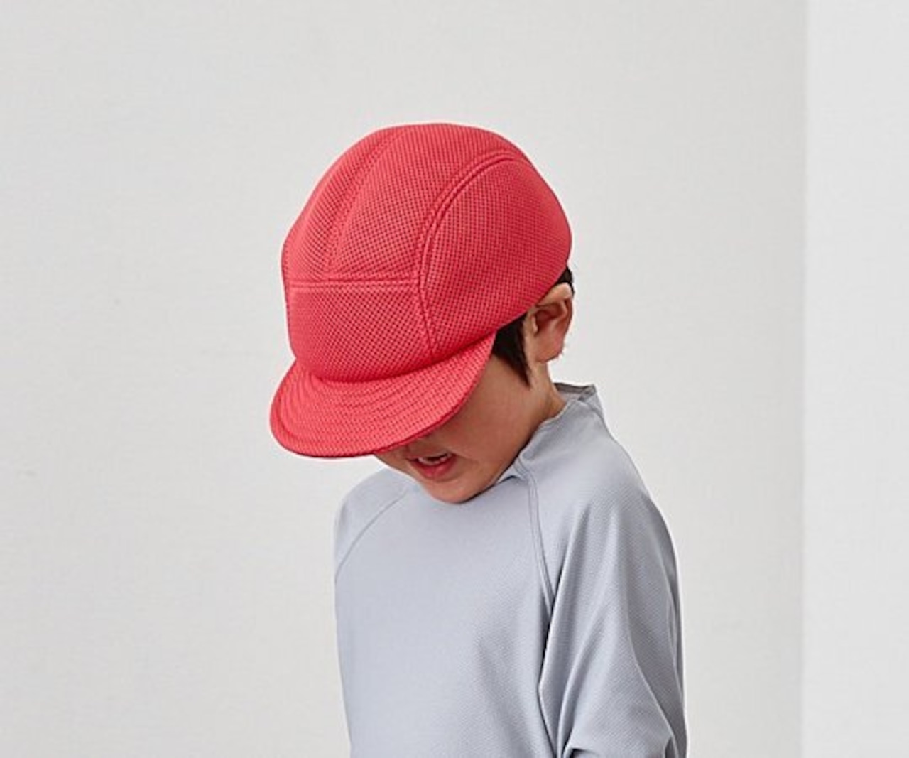 MOUN TEN. 23SS / double russell mesh jetcap / 帽子 / pink