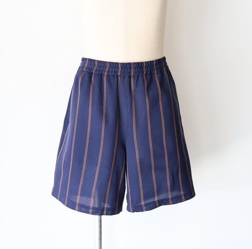 universal products.  “ RUSSEL STRIPE EASY SHORTS ( Navy )”
