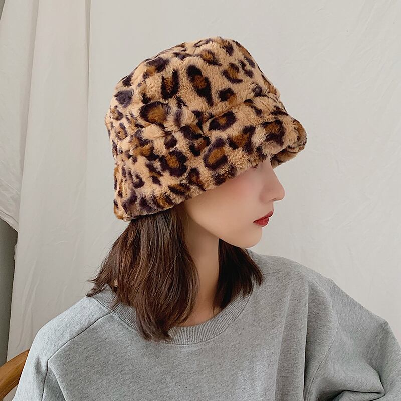 レッドレオパードスタンダードウィンター レトロ 帽子 冬物 ブラック・アイド・ピーズ35401414681