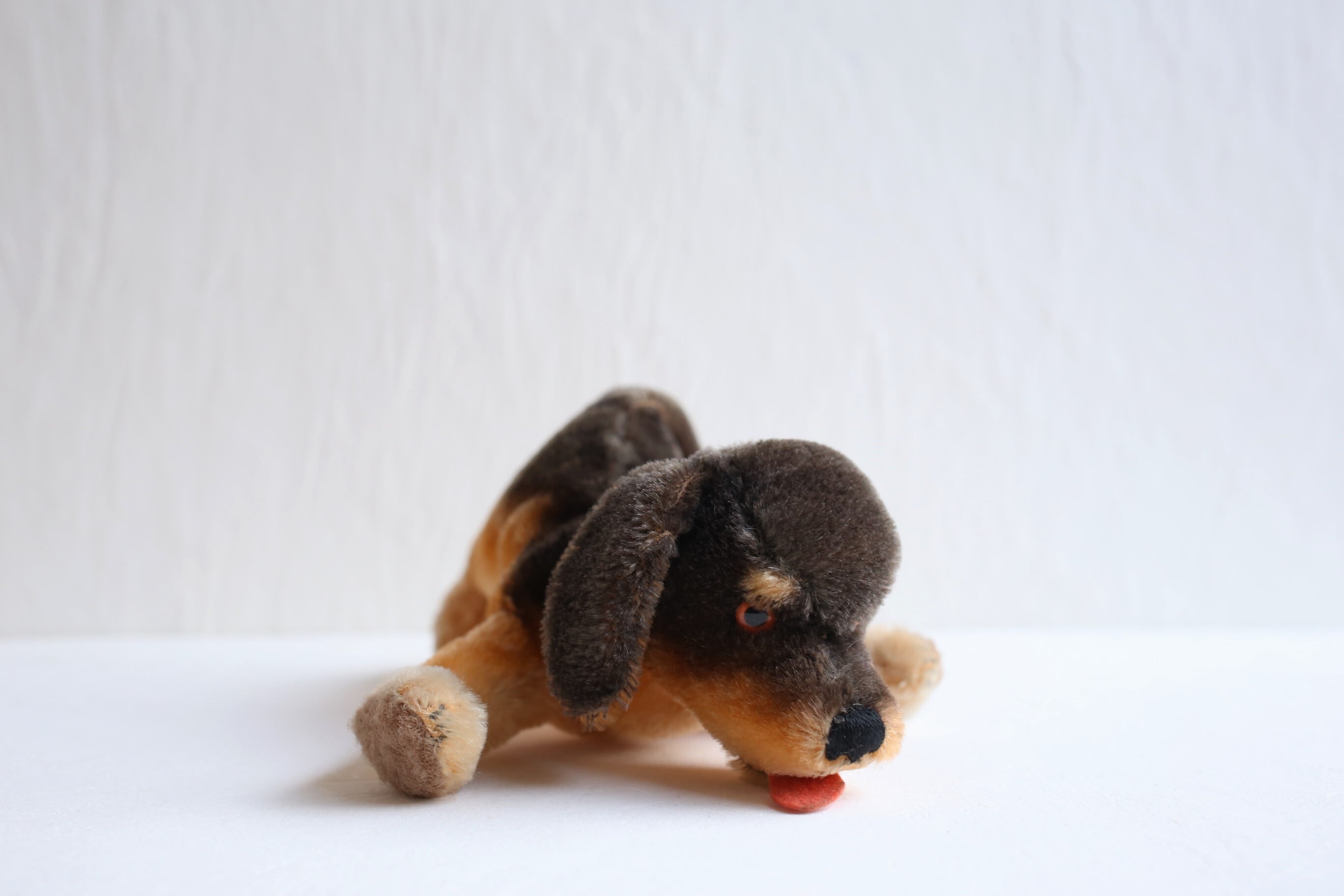 ドイツ ヴィンテージ Steiff シュタイフ ダックスフント『LUMPI』 N