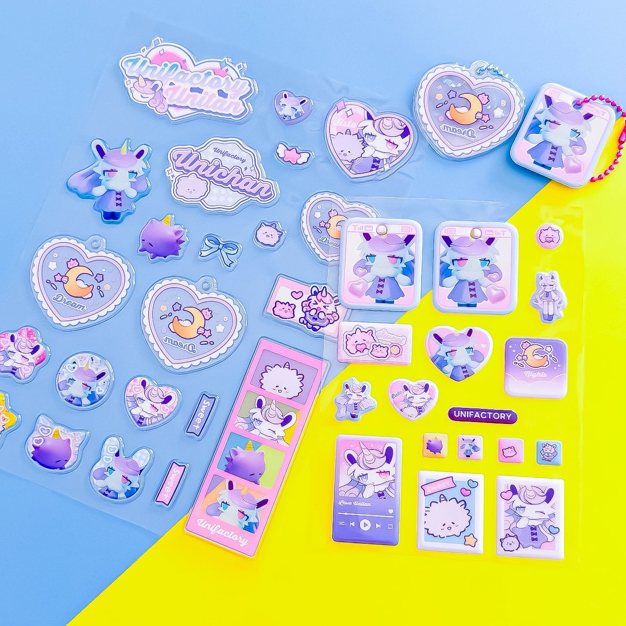 サンプル】ぷっくりシール | UNIFACTORY ユニファクトリー | 【小