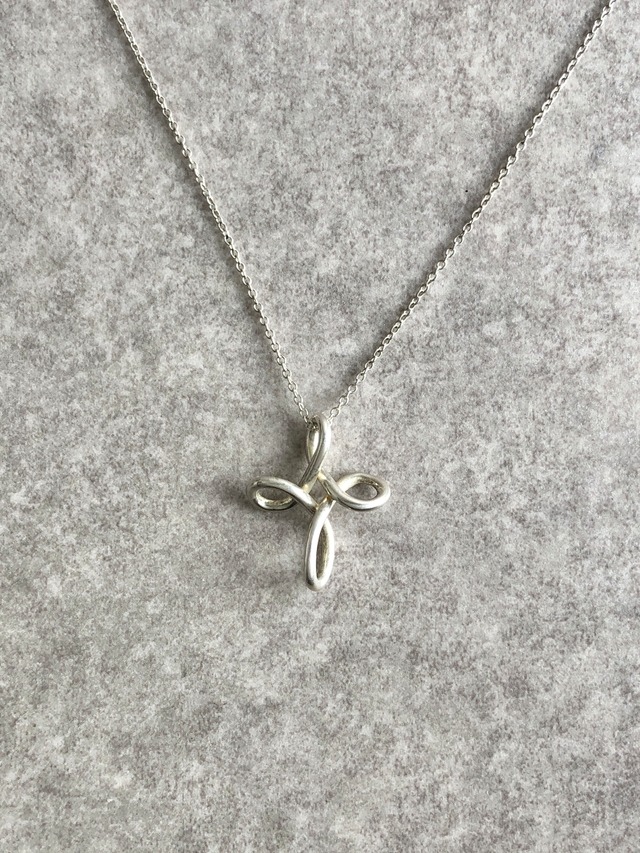 Tiffany & Co. ティファニー ネックレス シルバー インフェルニティクロス 925 vintage ヴィンテージ オールド xuxh37