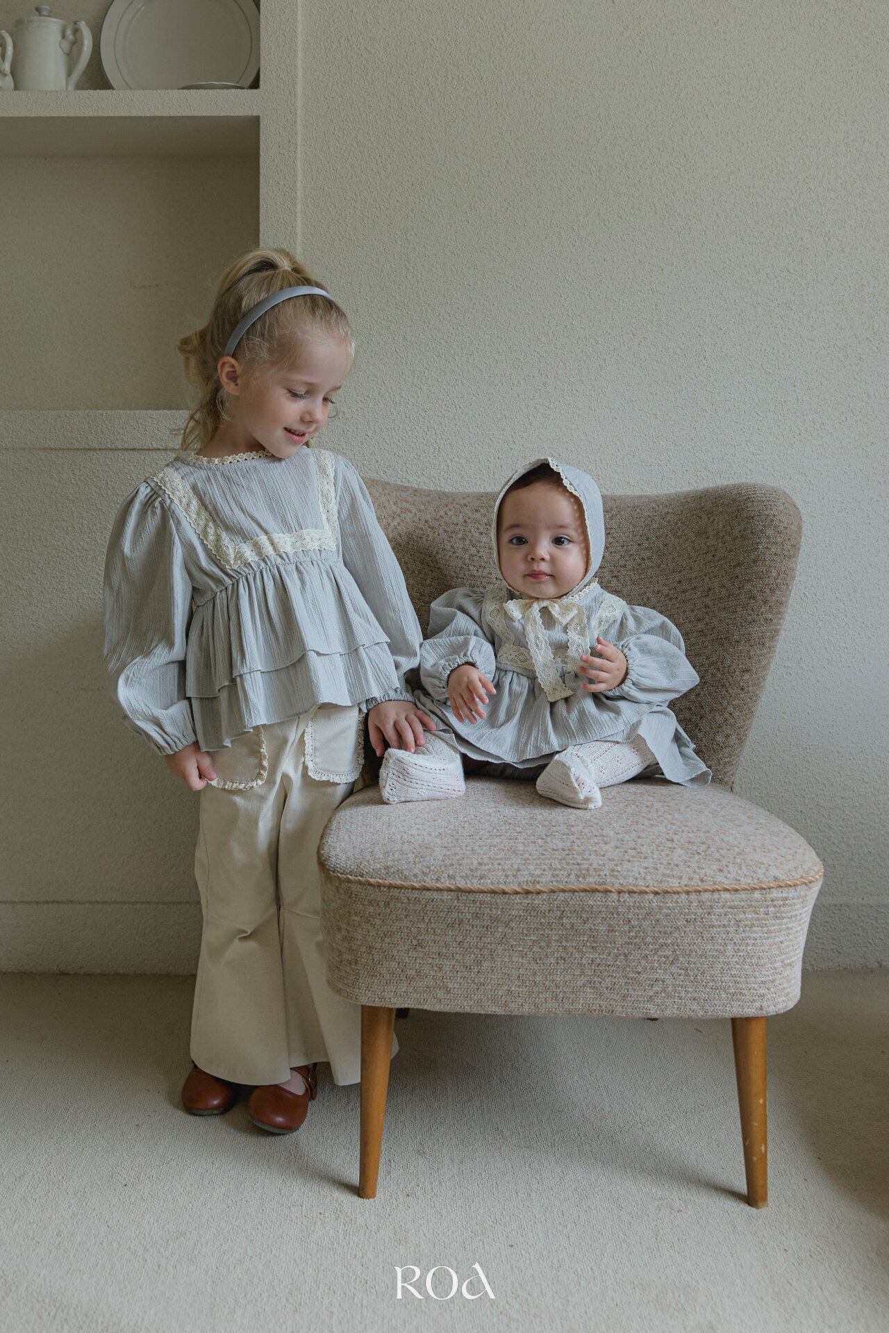 Eva Roa 【即納】Eva rompers & bonnet / Roa | HAON