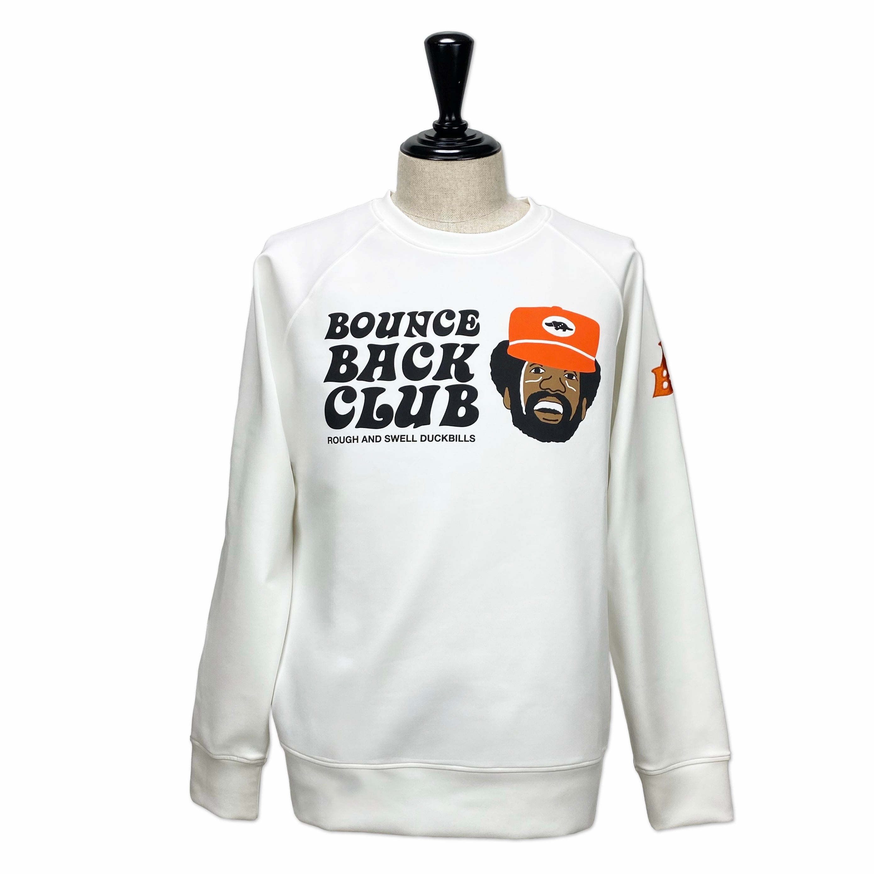 rough & swell】《MEN'S》BBC SWEAT (WHITE) | Sandy GOLF rough & swell】《MEN'S》BBC SWEAT (WHITE) | Sandy GOLF