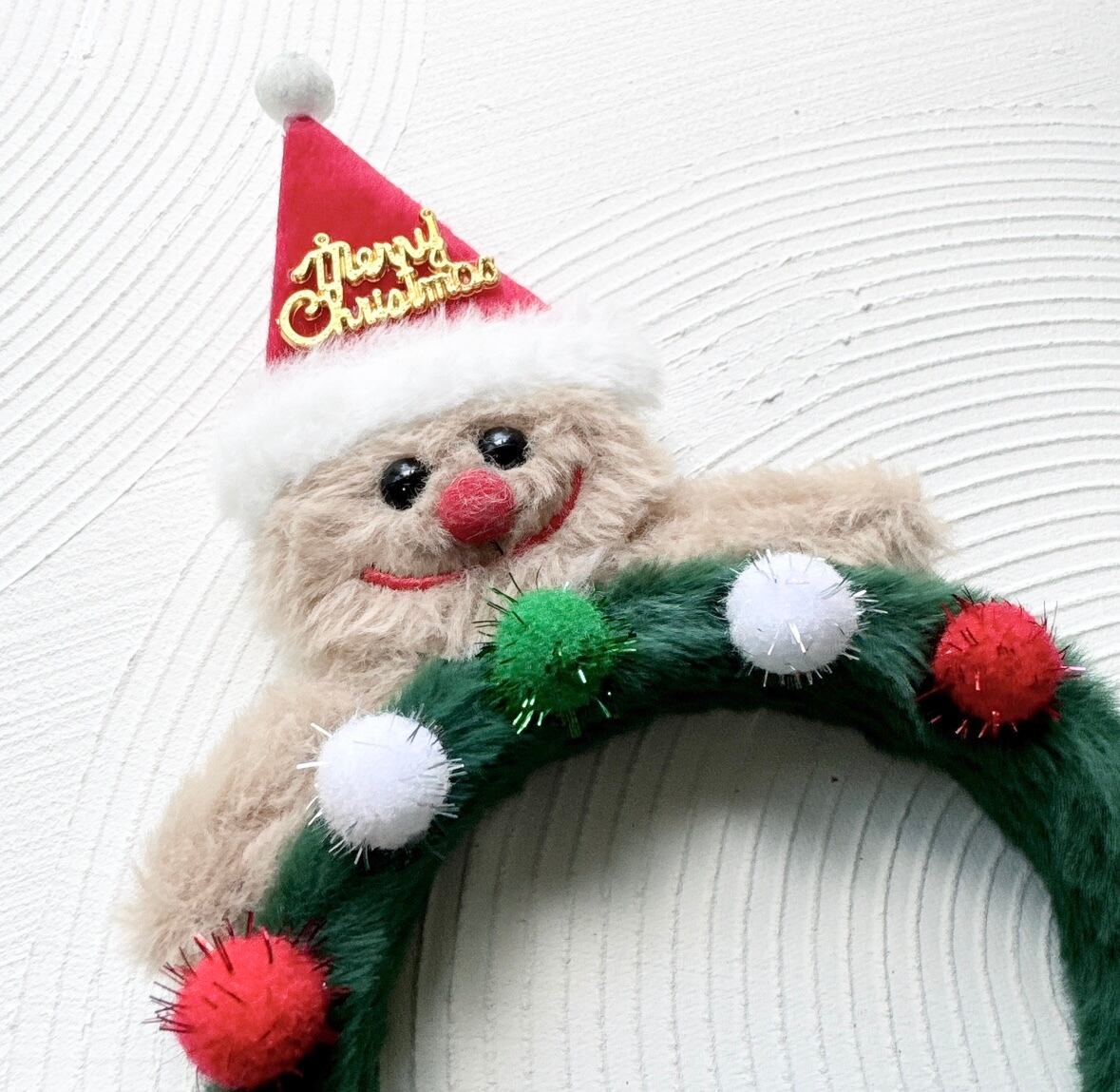 クリスマス*ジンジャーマンサンタカチューシャ