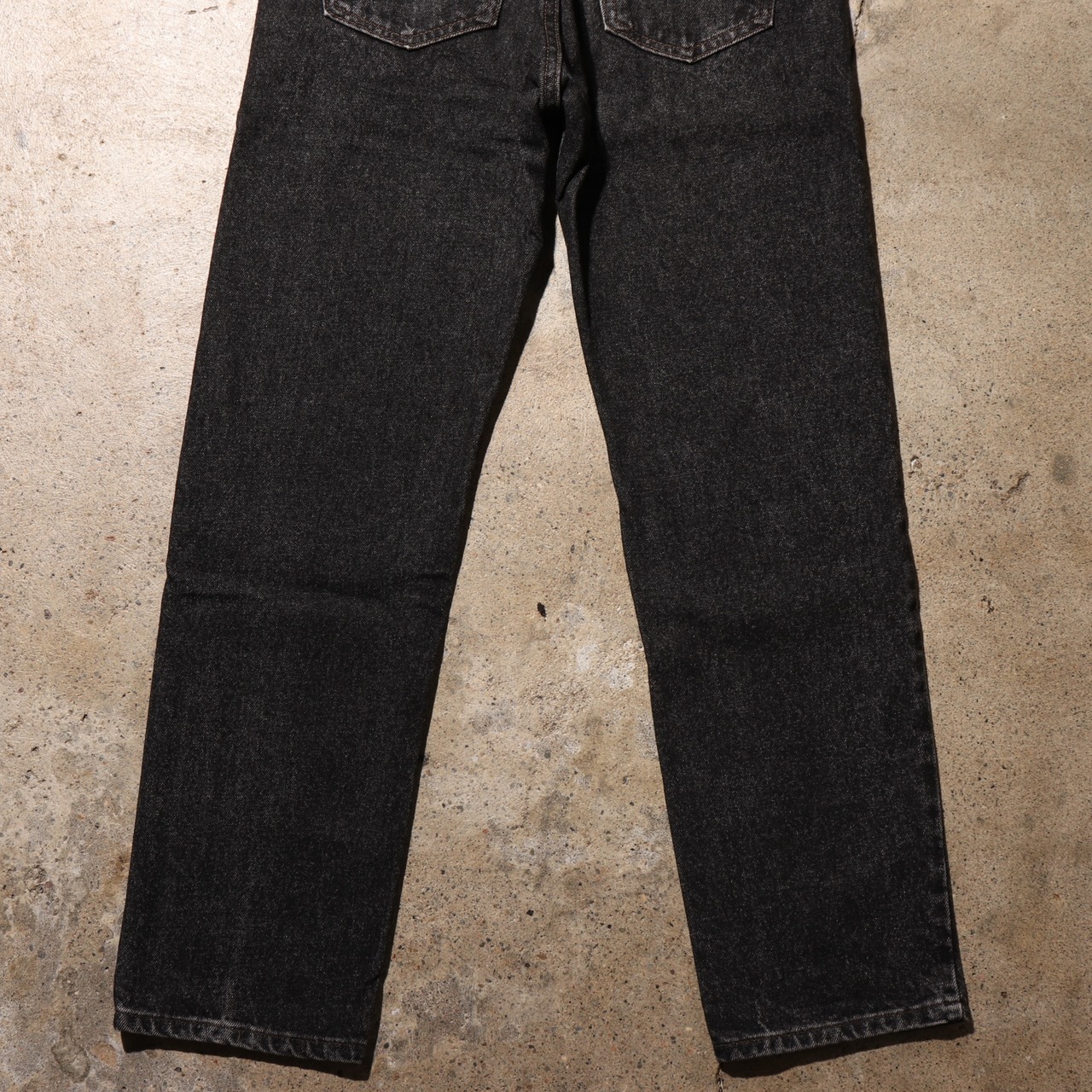 極美品 33×30 Levi's 505 USA 先染め黒 ブラックデニムパンツ リーバイス