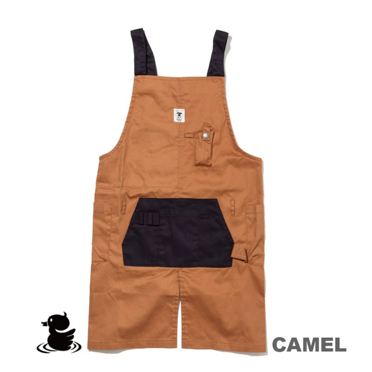 grn outdoor HIASOBI CAMPER APRON GO403Q エプロン キャンプ アウトドア 綿 難燃 撥水 加工 キャンパー 焚き火