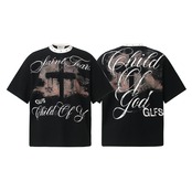 VINTAGE ストリート クロスワッフル Tシャツ T2072