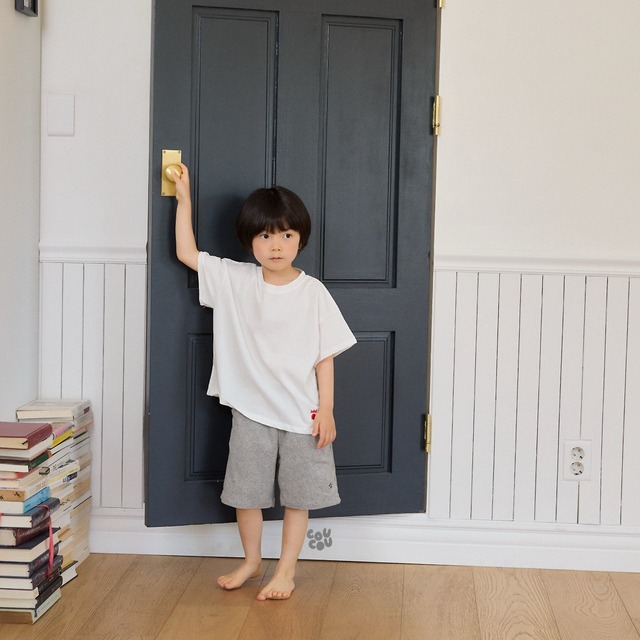 《予約》送料無料【coucou】Terry Half Pants