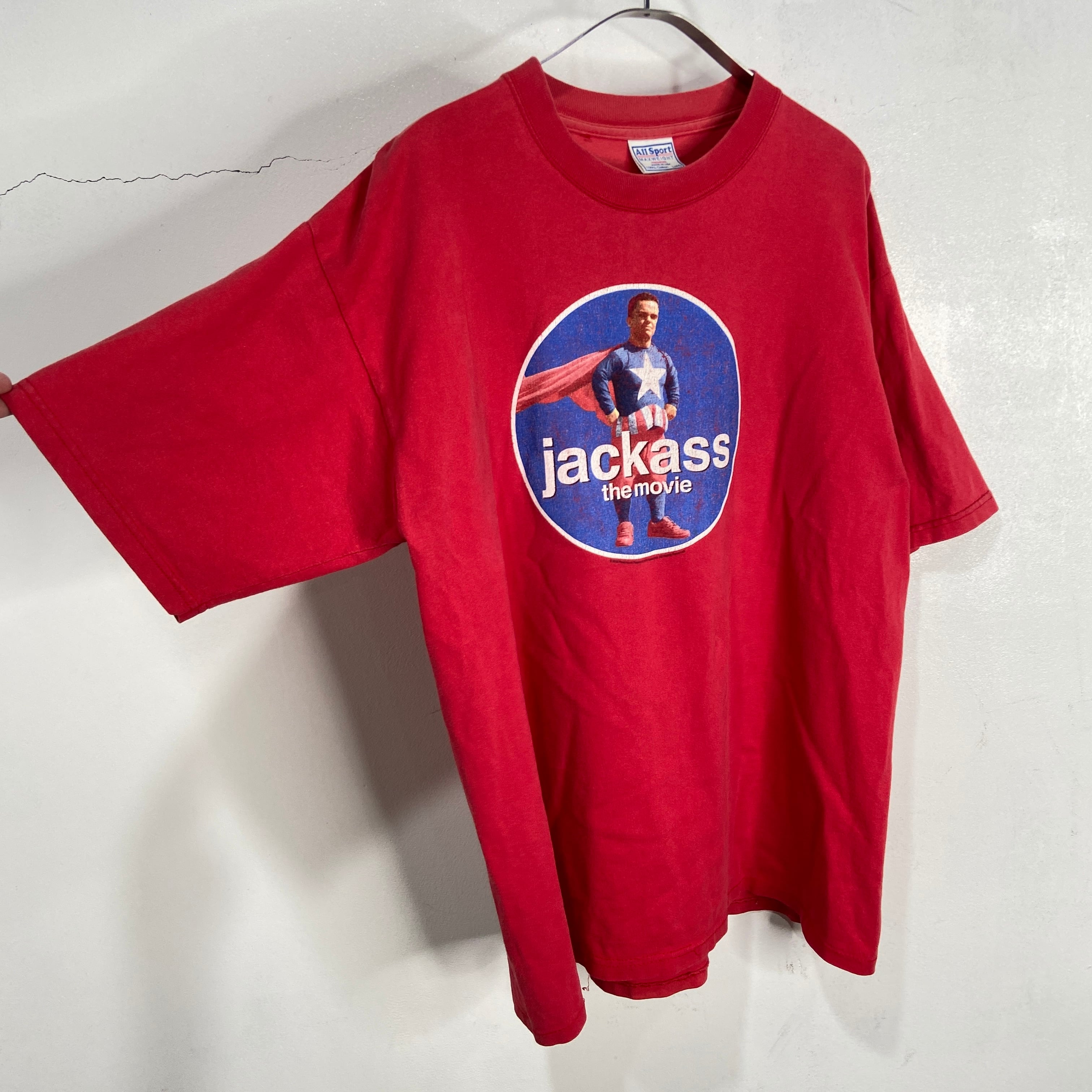 00s jackass the movie ムービーTシャツ 映画 L usa製 | 古着屋 Uan 