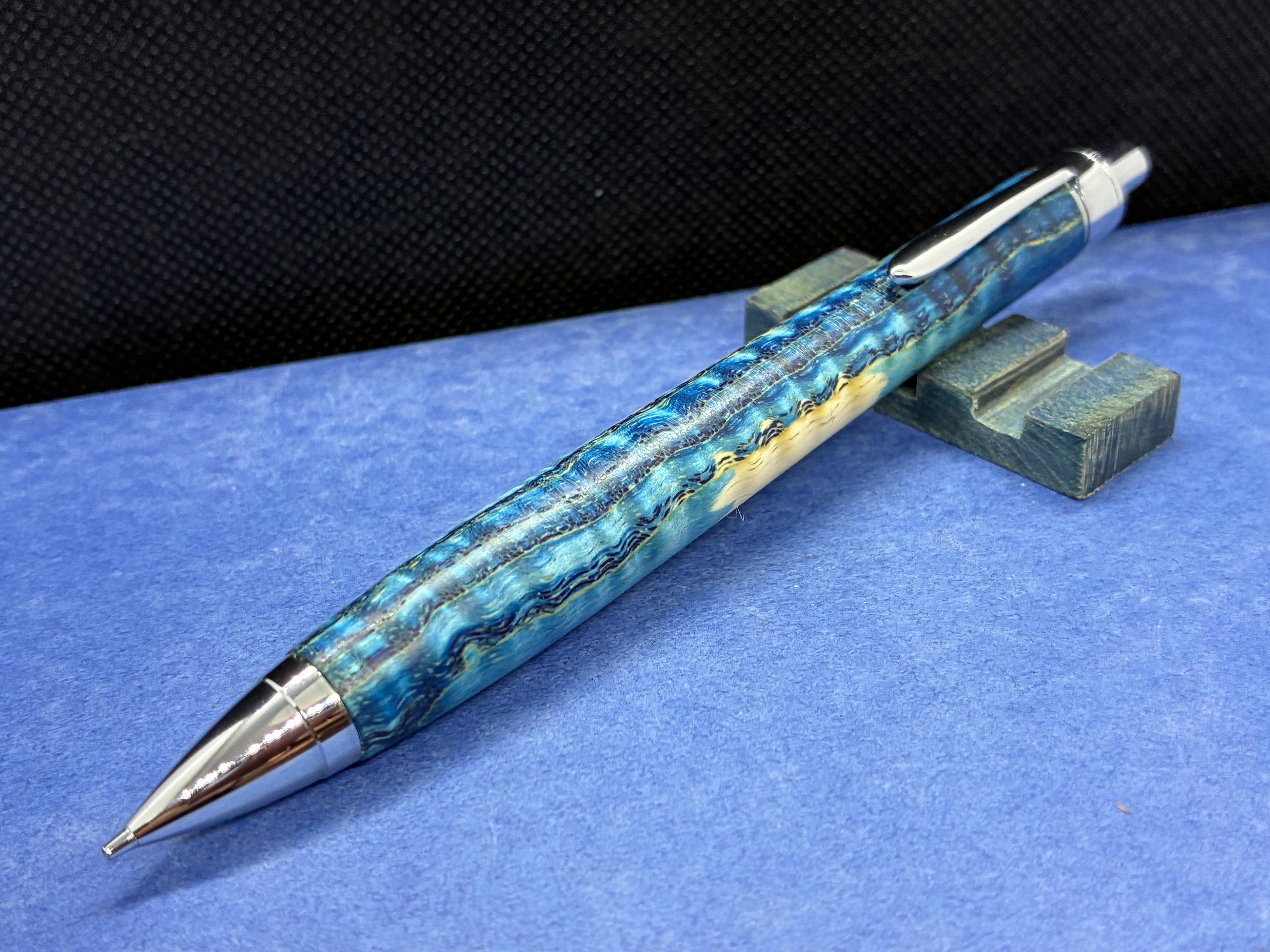 メープルスタビライズドウッド 加藤金属シャーペン0.5mm | 工房 聖