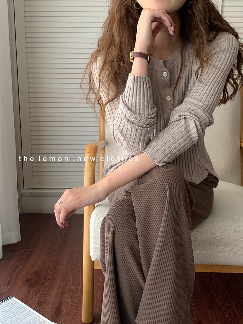 アシンメトリーセーター トップス ロング ビッグFスモールZ韓国92268001275