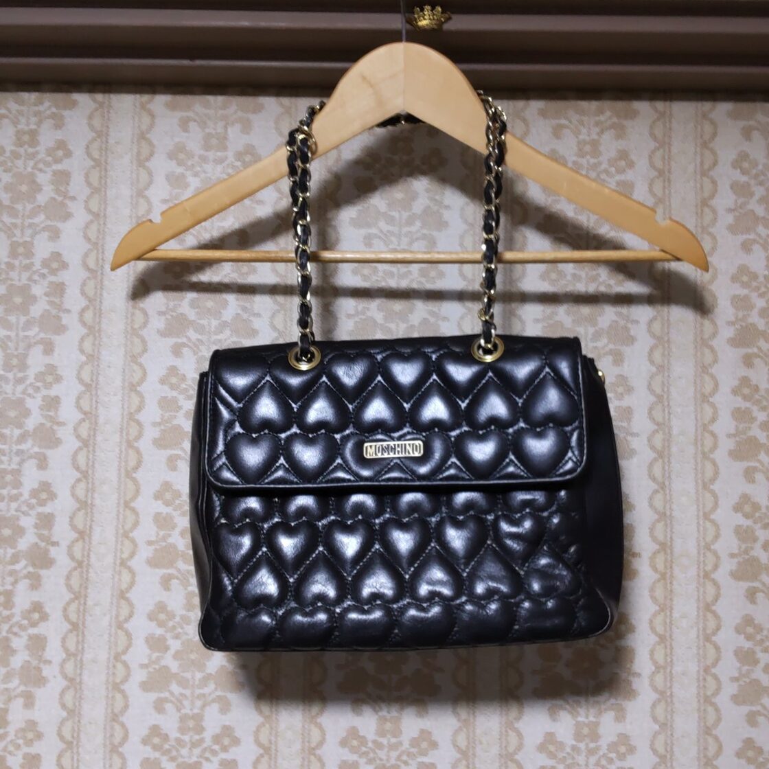 モスキーノ MOSCHINO ショルダーバッグ ハート キルティング 2way | PAY ID