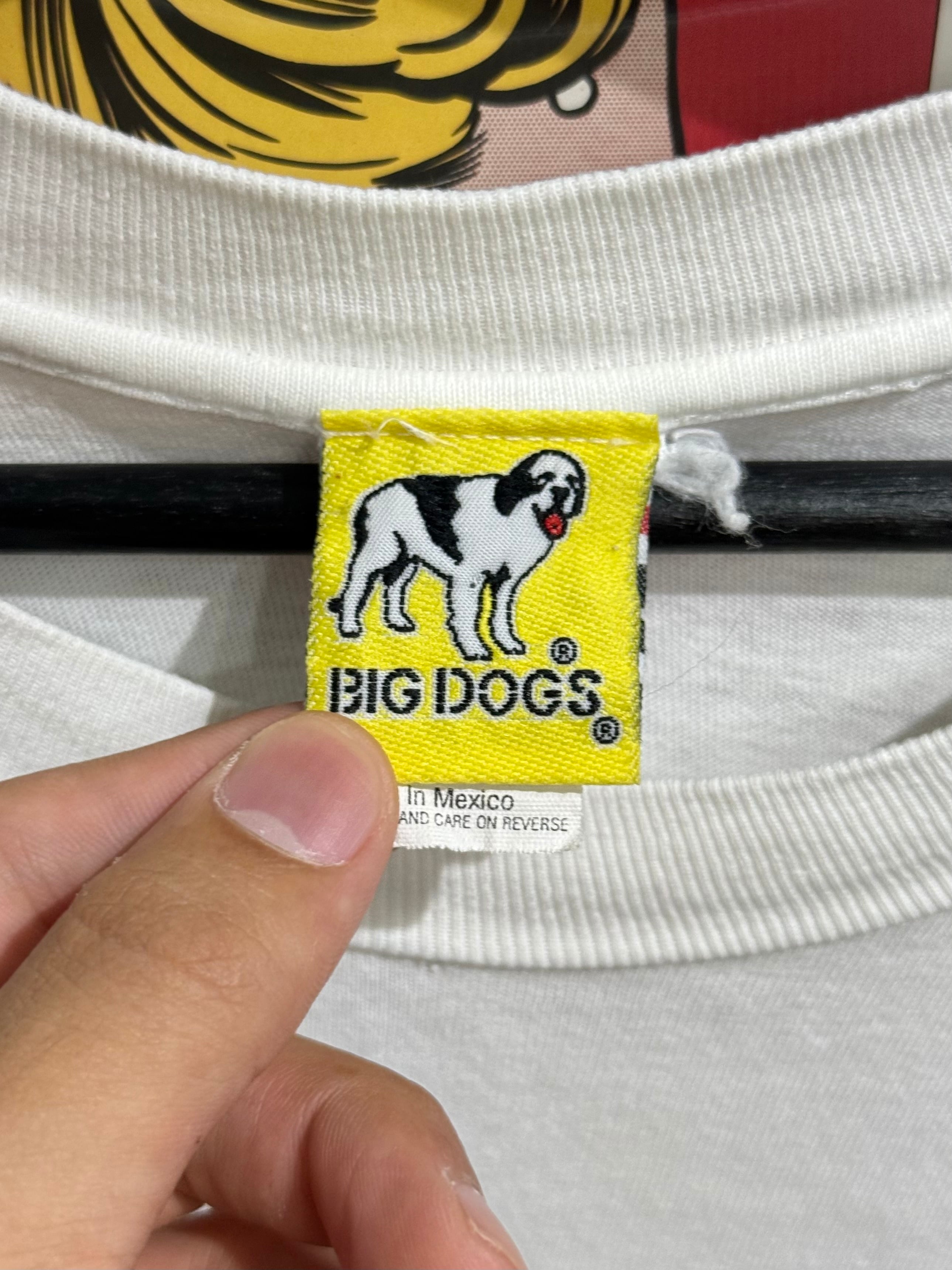 90s BIG DOGS × STARWARS DOGWARS Parody T-shirt / ビッグドッグス
