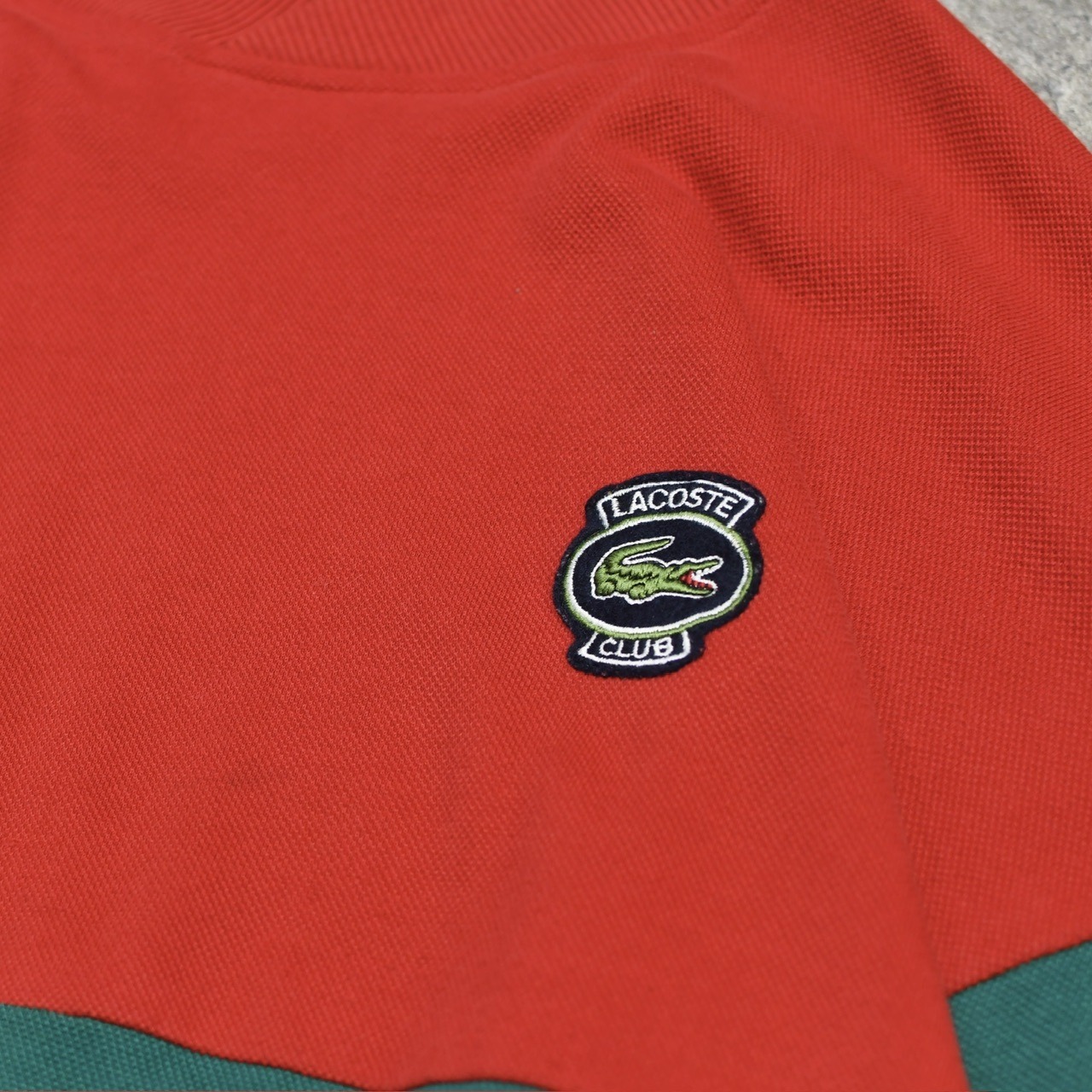 80's LACOSTE switching design sweat