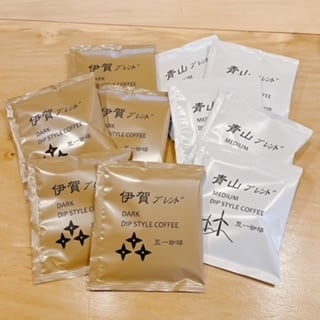 ディップスタイルコーヒーバック10 袋（伊賀ブレンド＆青山ブレンド