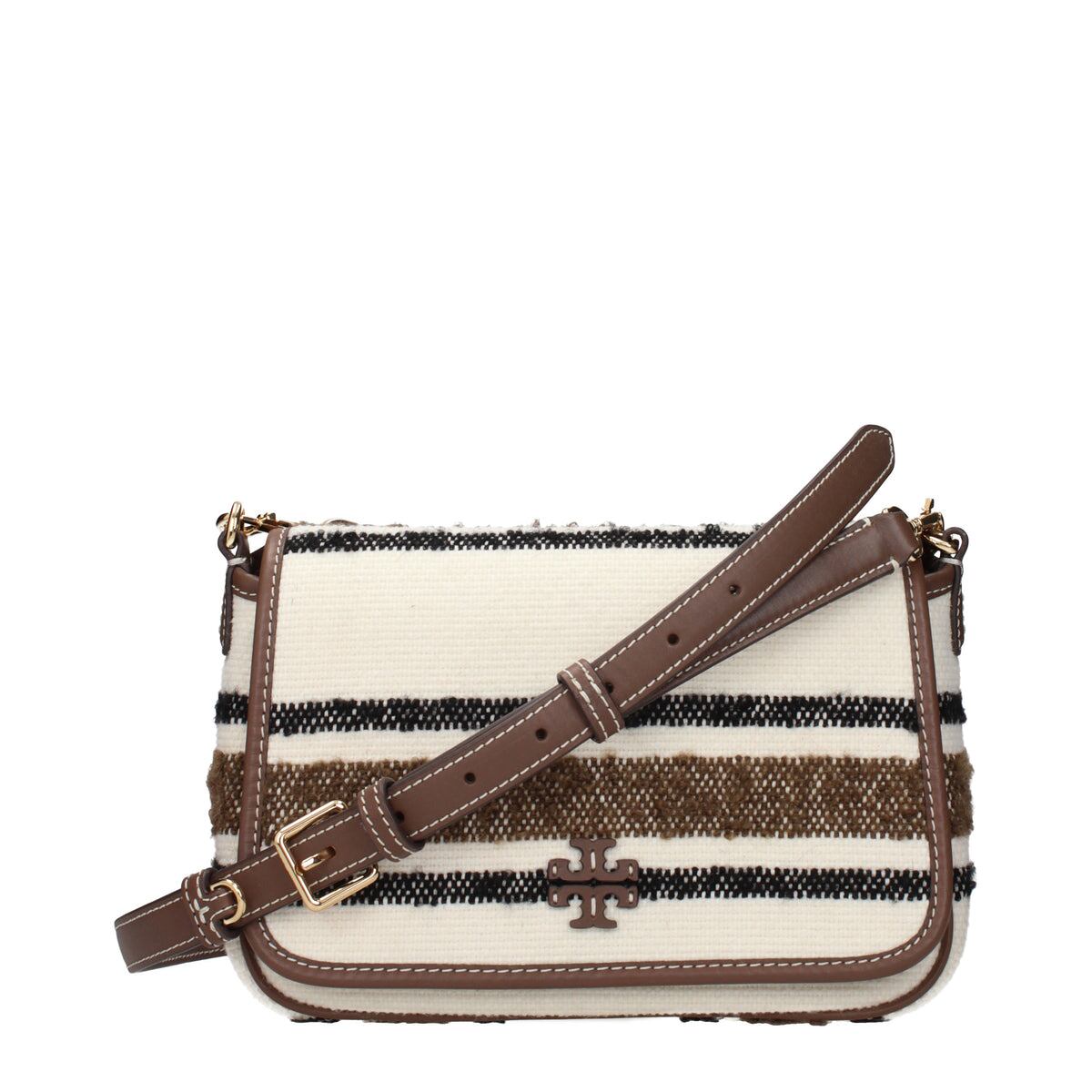 TORY BURCH トリーバーチ レディース クロスボディバッグ ファブリック ベージュ