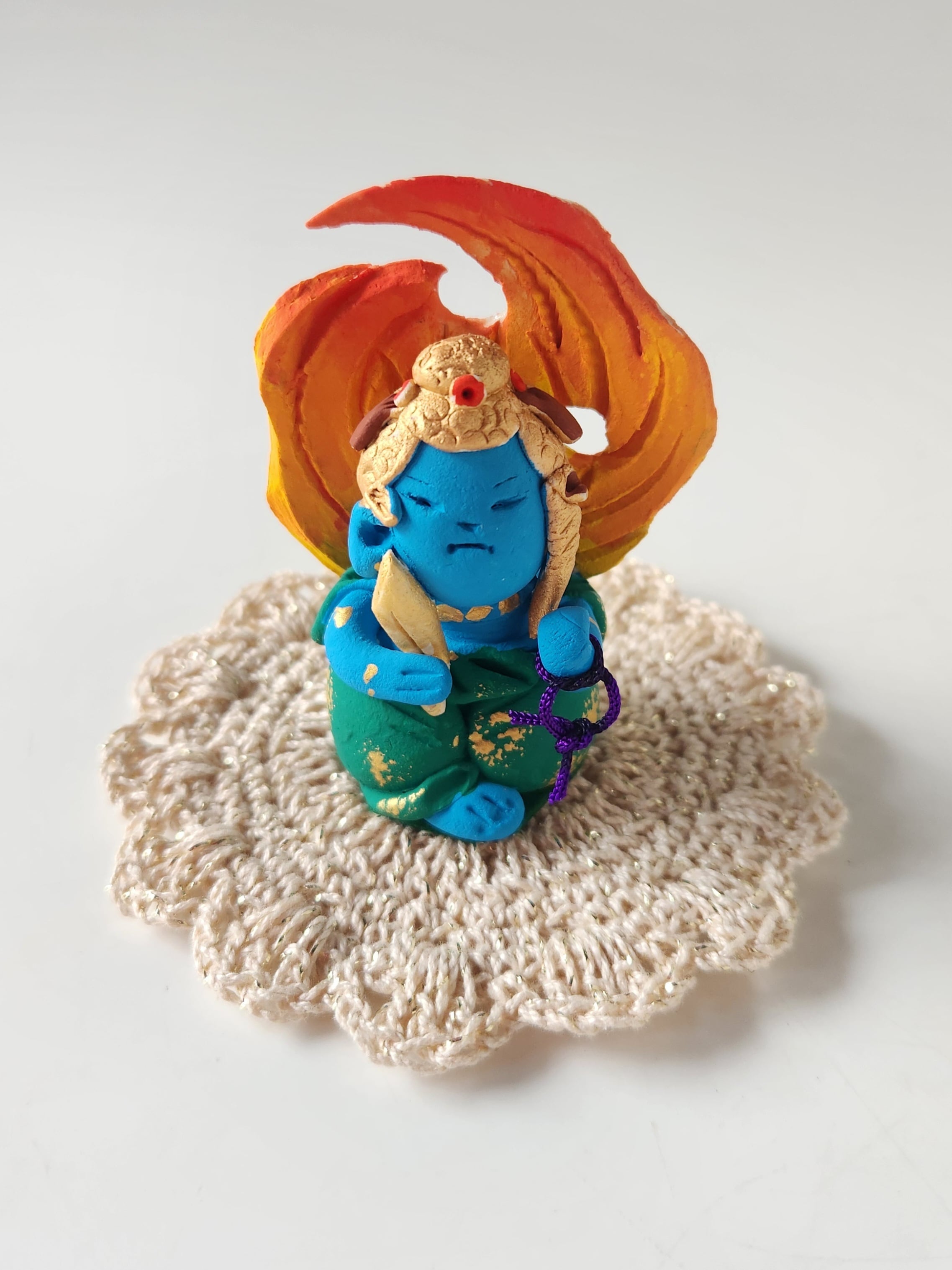 蓮のお地蔵さま(一つ顔) | あかね工房