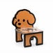 予約【OPO】Pet Bowl Stand Set (poodle/6color)