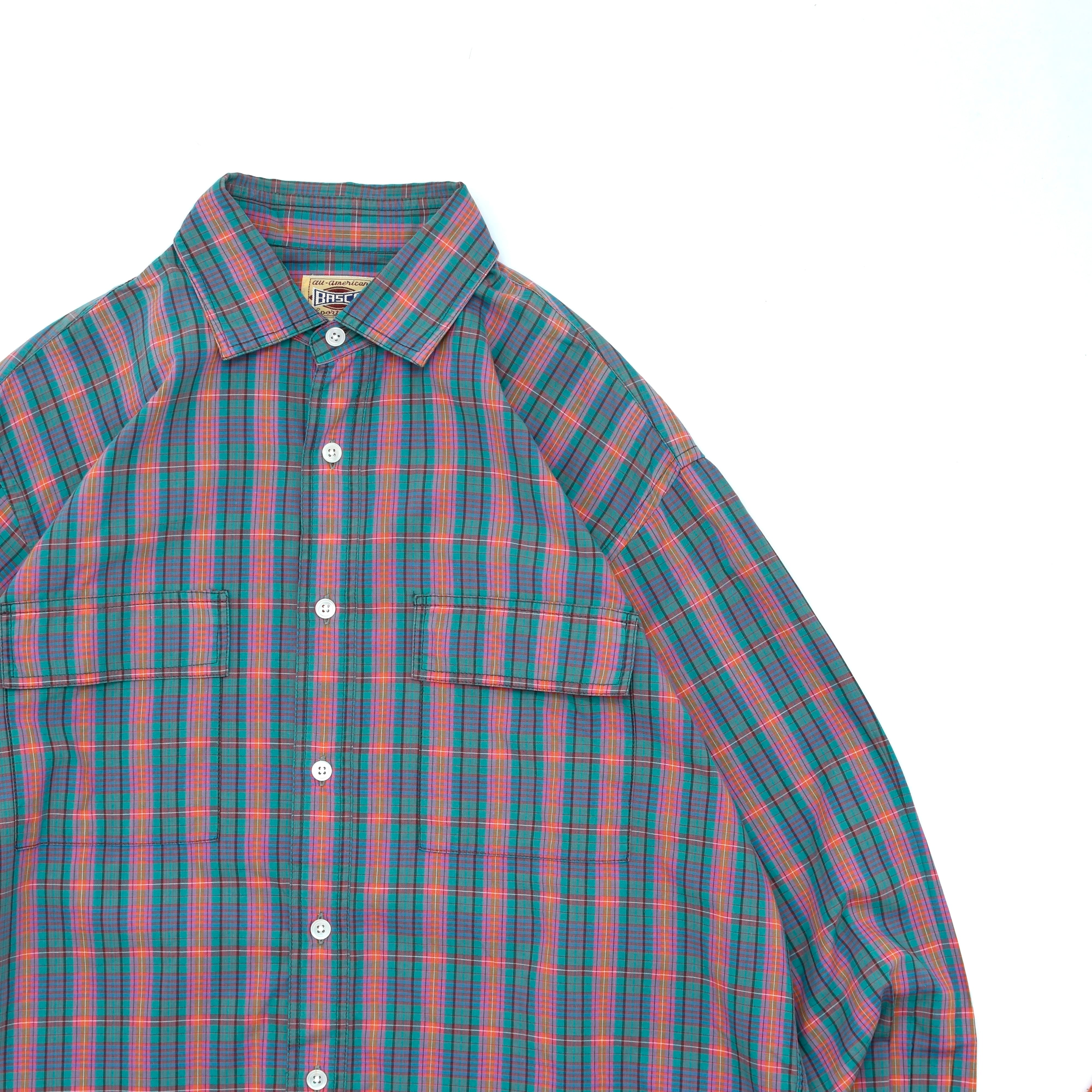 80's BARNEYS New York BASCO check shirt | 古着屋 grin days