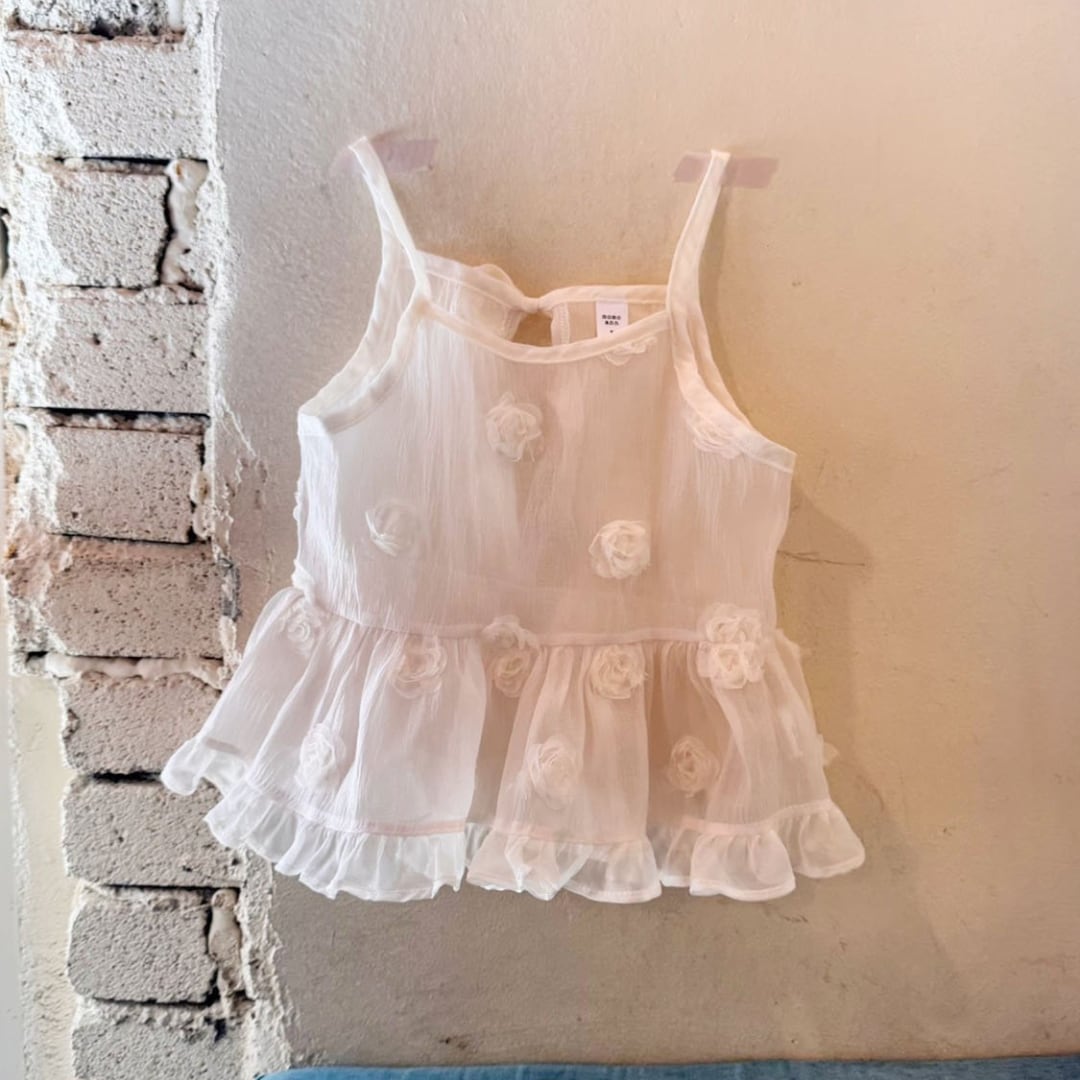 【予約】Rose Sleeveless Dress/ momo ann