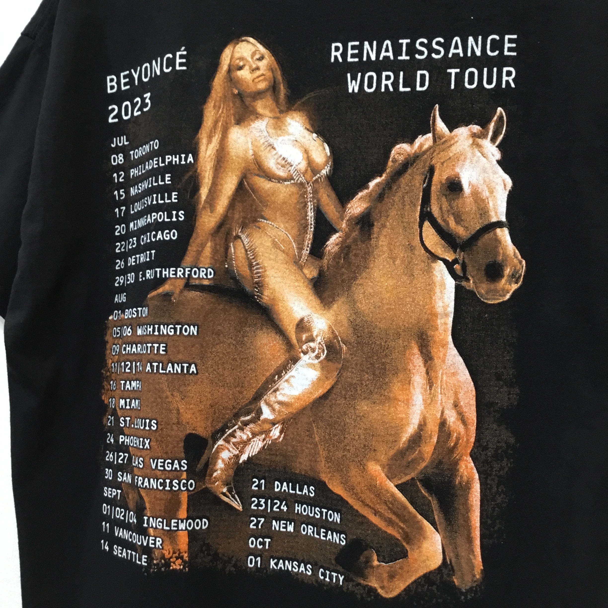 23 Beyonc? ビヨンセ 半袖Tシャツ アーティストTシャツ ツアーTシャツ
