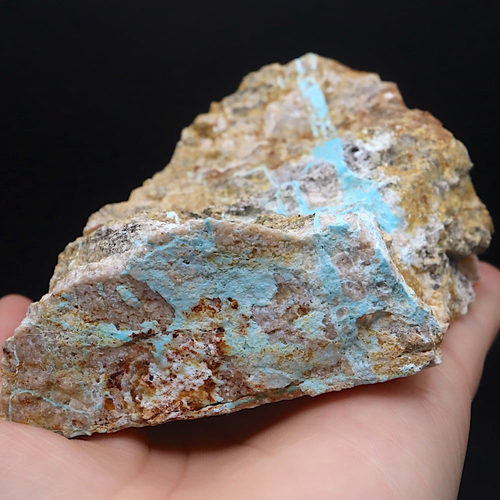 カリフォルニア産！ターコイズ トルコ石 393g TQ298 原石 鉱物 天然石