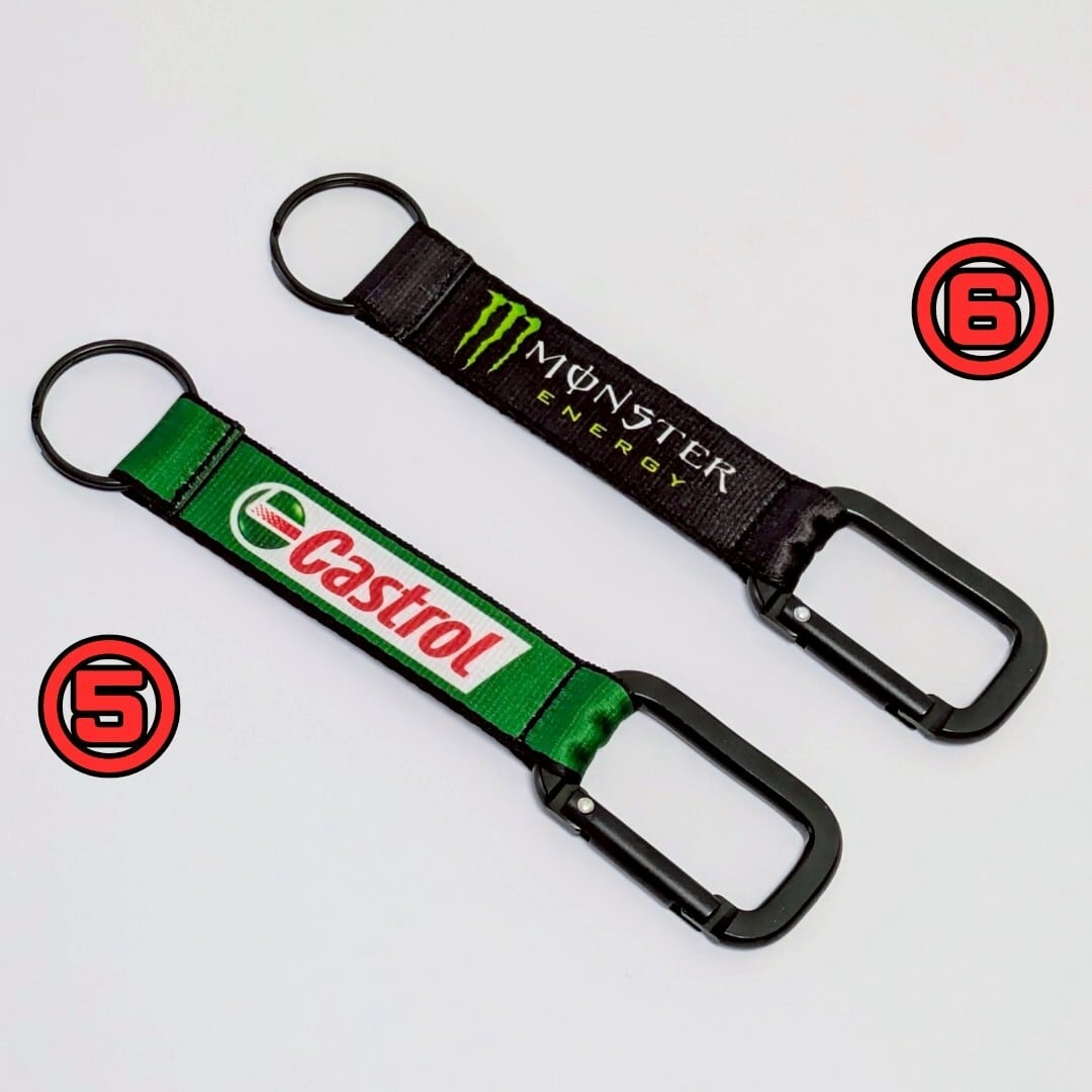送料無料！【 カラビナキーホルダー 】【B】 各種 / 単品〚アメリカン