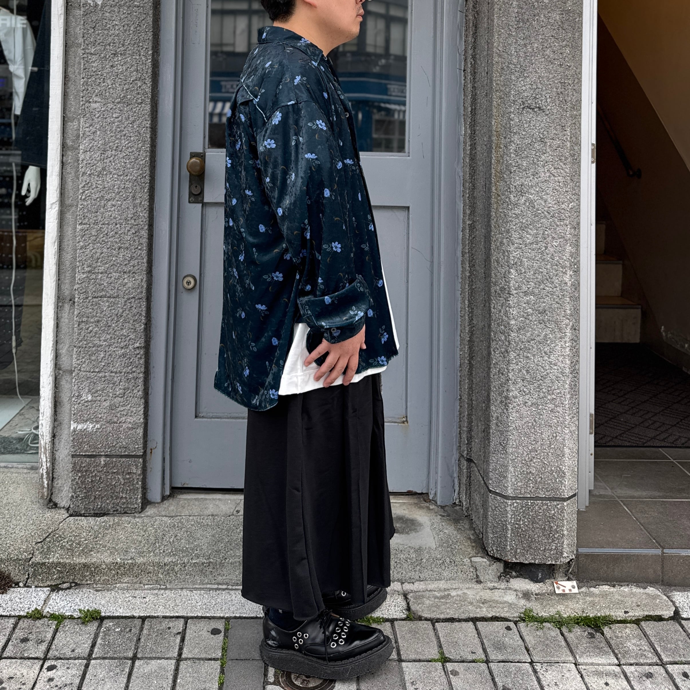 SHINYAKOZUKA / UPCYCLED HOME SCOTTISH(ISSUE#8) / BLACK | ふぁいん