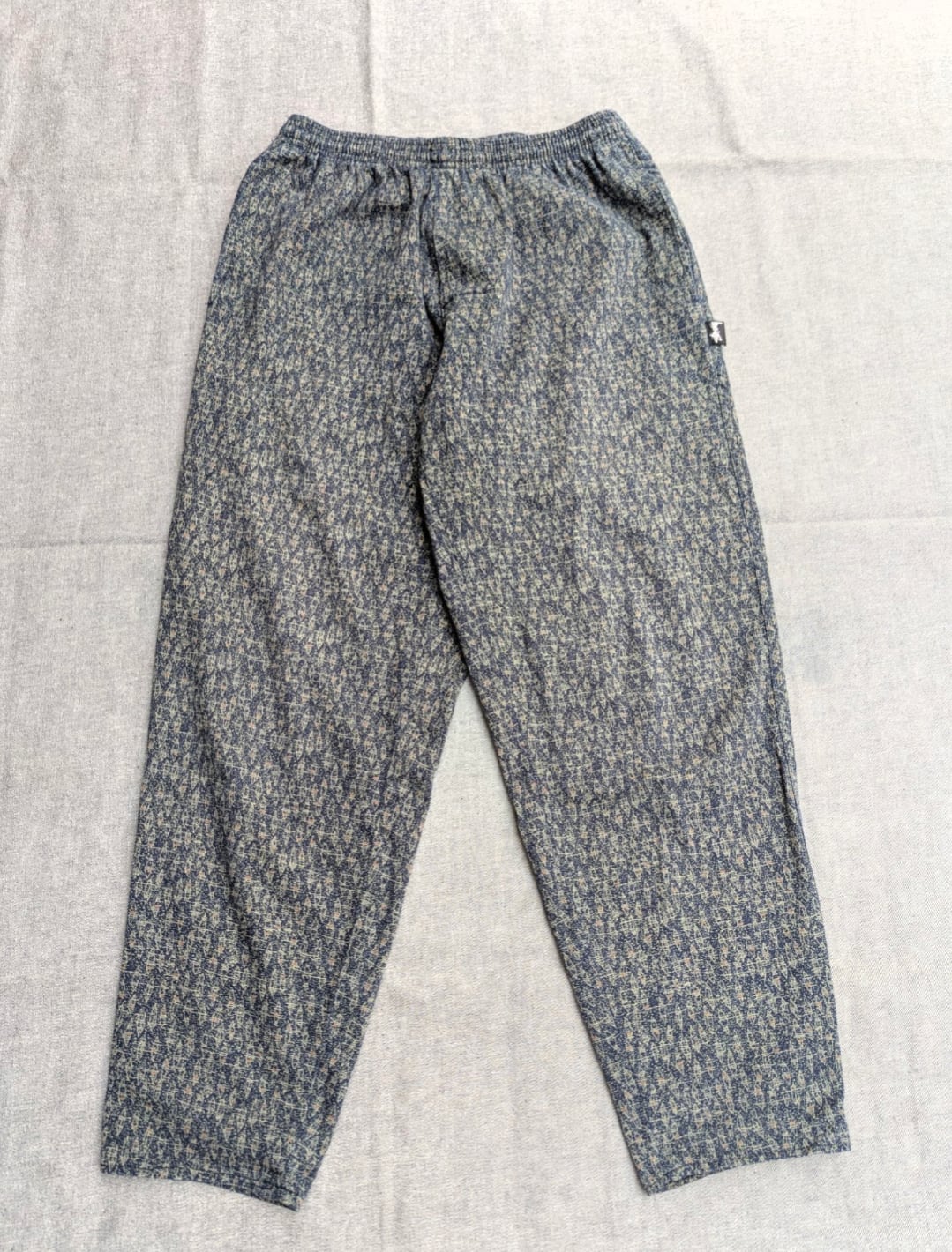 special! 80s old stussy pattern beach pants 小岩店