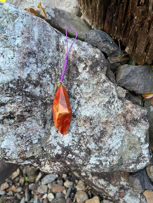 ヒノキの節のキーホルダー５