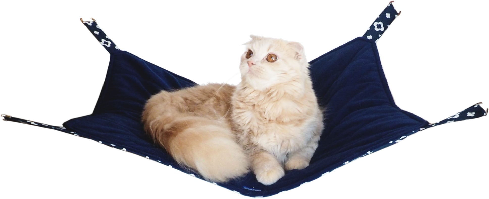 【猫ハンモック】ワイドな猫のハンモック リバーシブル