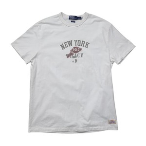 POLO RALPH LAUREN NEW YORK P-WING T-SHIRT SIZE L (USED)