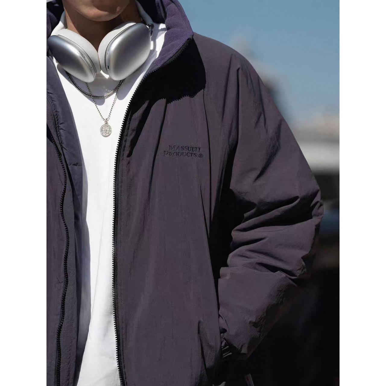 High-neck puffer down jacket 1151 - 8