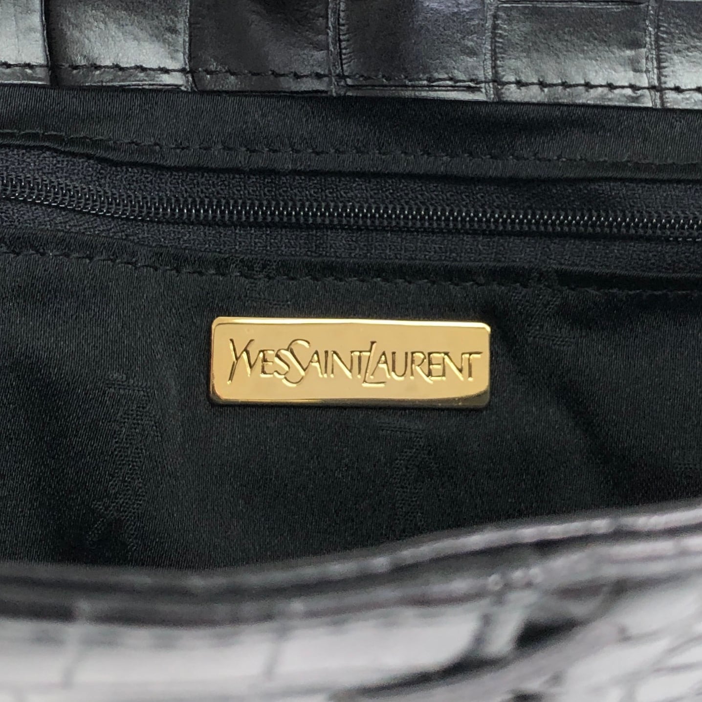 Yves Saint Laurent イヴ・サンローラン ハンドバッグ ブラック YSL