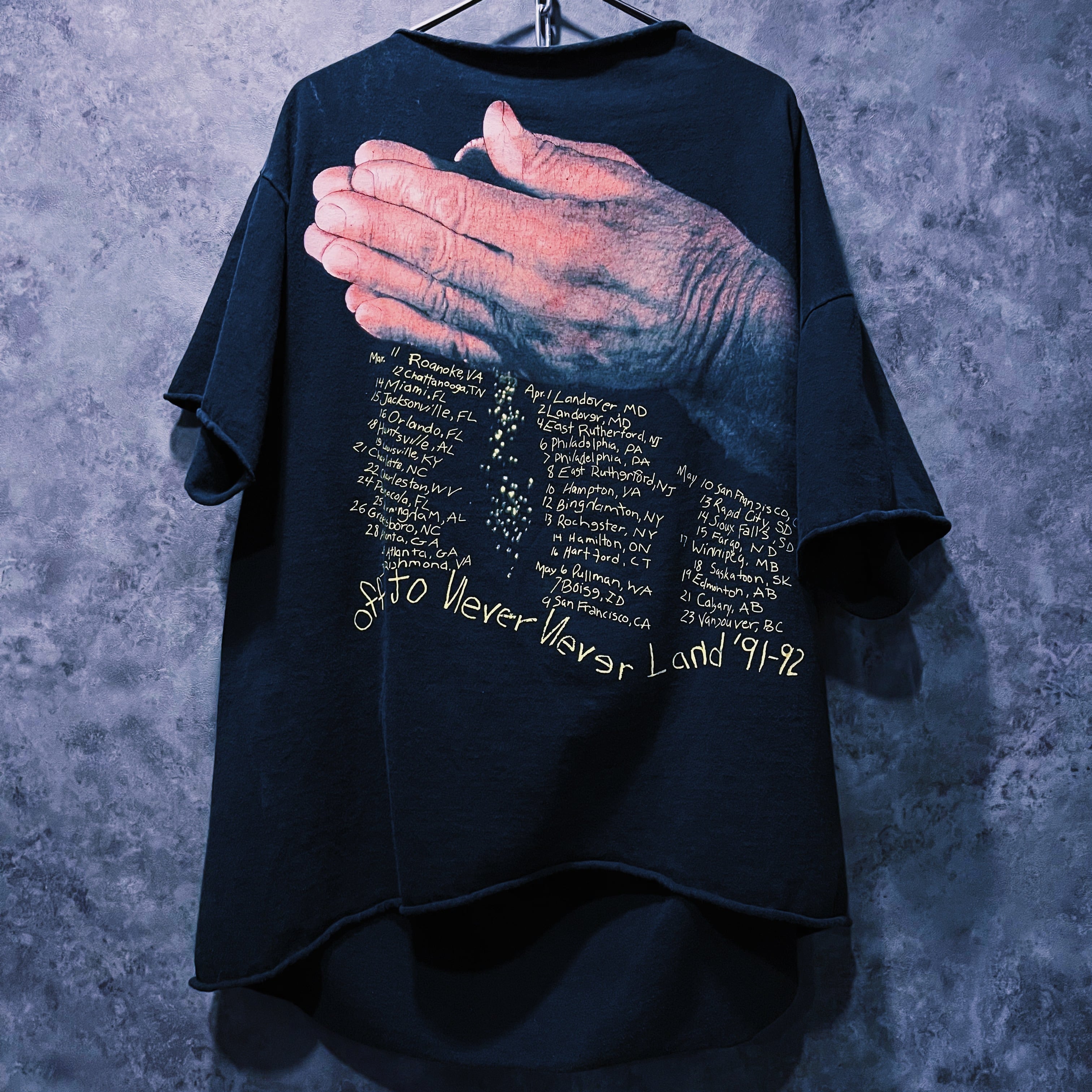 doppio】special 90's vintage “METALLICA” Enter sandman print