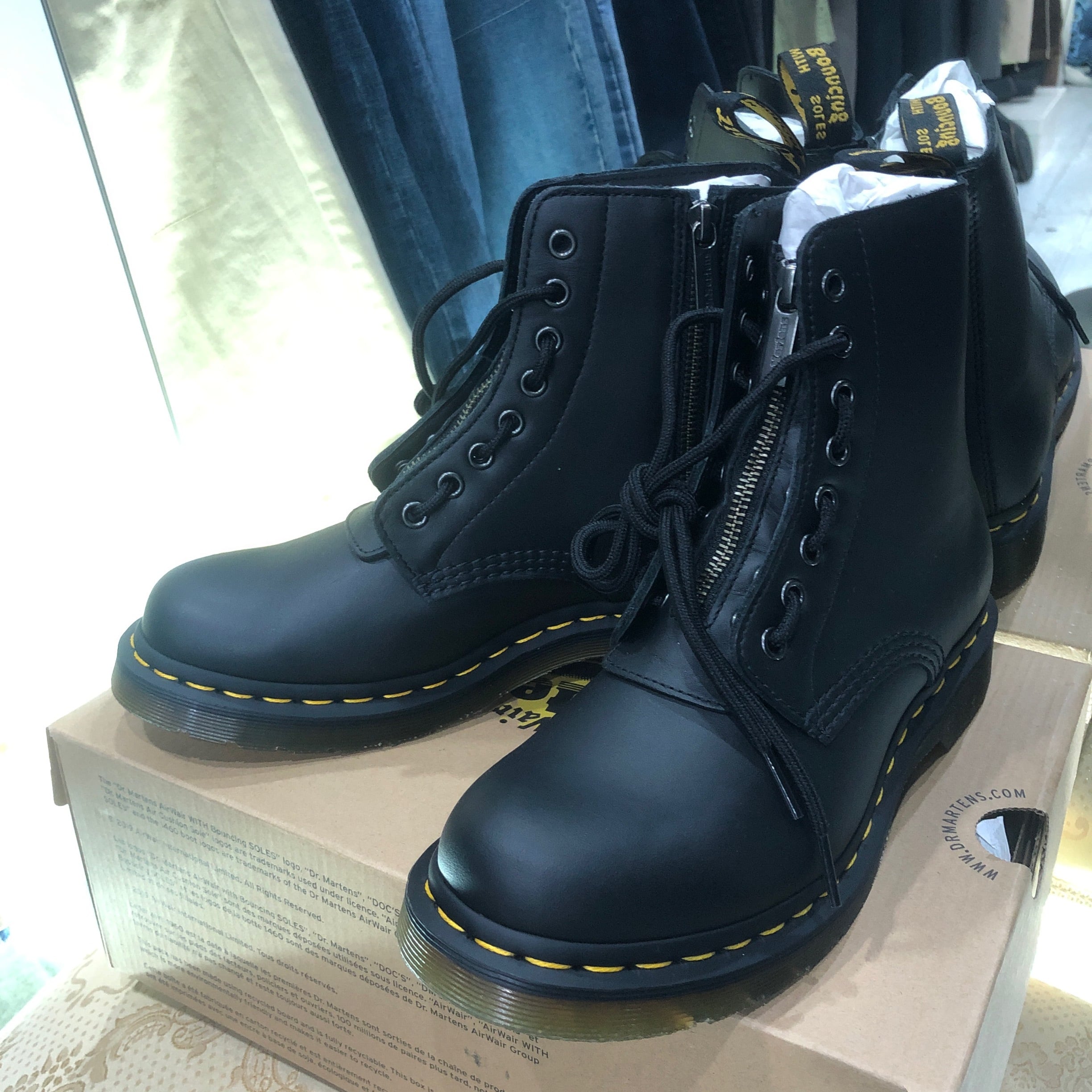 【Dr.Martens】新品未使用 1460 PASCAL FRONT ZIP 8 ホール ...