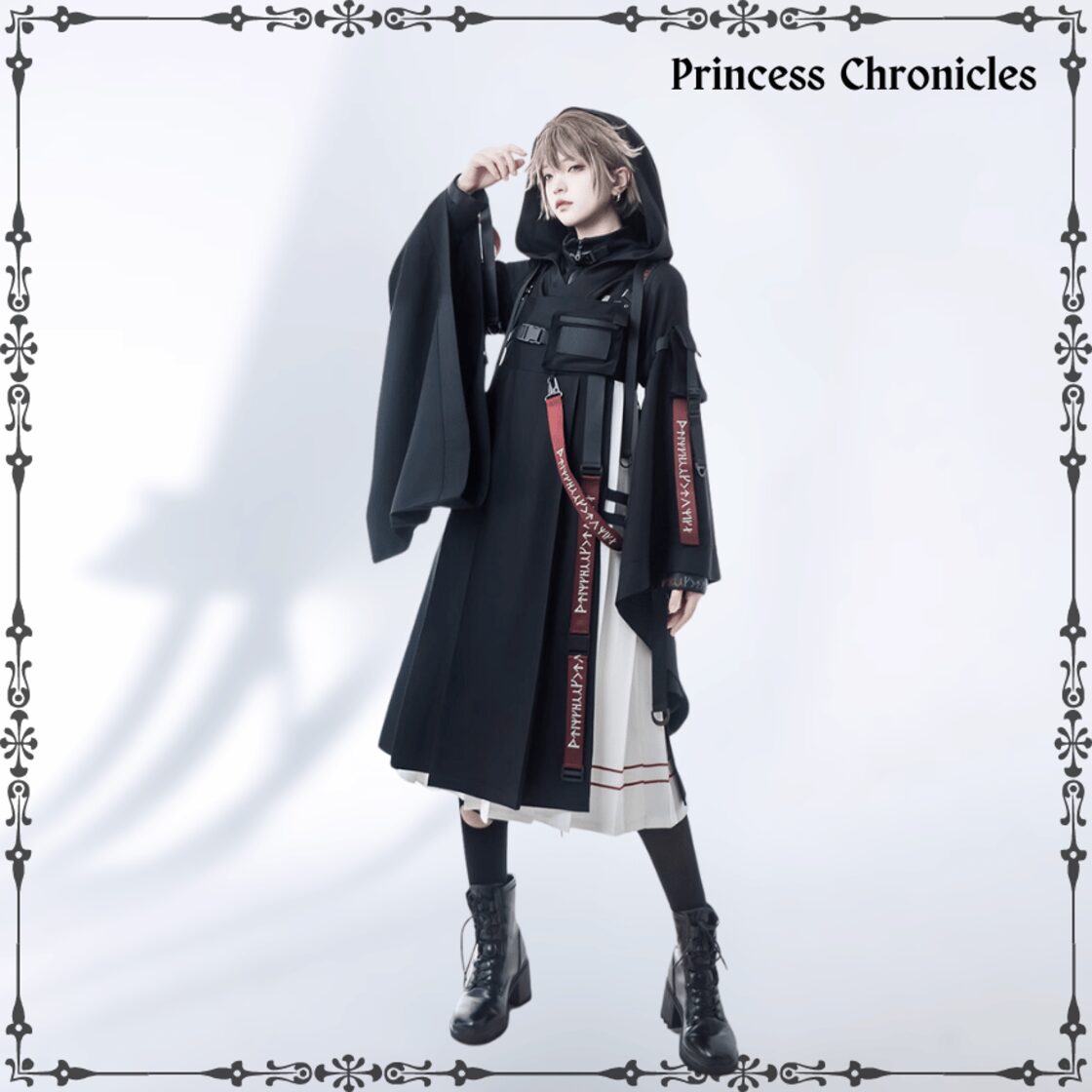 新品　ATELIER BOZ フードロングマント　皇子 少年装 SEASONZ 王子 皇子系 少年装 フード付き マント ブランド Princess